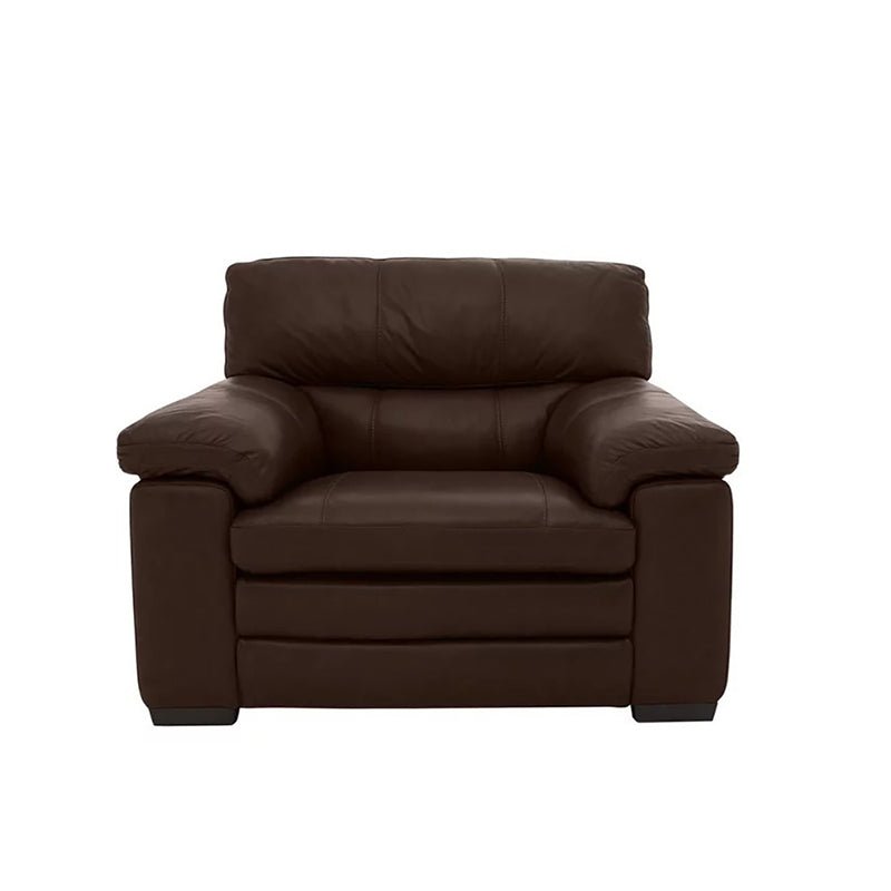Torque India Slouch 1 Seater Leatherette Sofa For Living Room - TorqueIndia